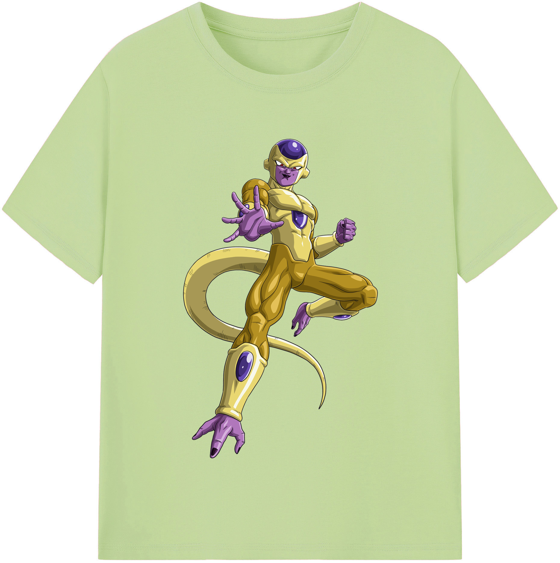 （画像用） ドラゴンボール フリーザ DRAGON BALL Frieza 綿100％半袖Tシャツ（フロントプリント）